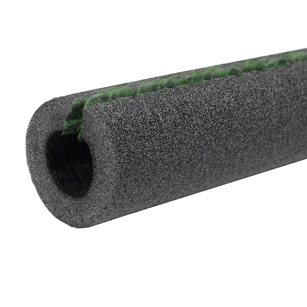 Jones Stephens 3-1/8in ID 3in CTS Self-Sealing Black Polyethylene Foam Pipe Insulation I57318 - main
